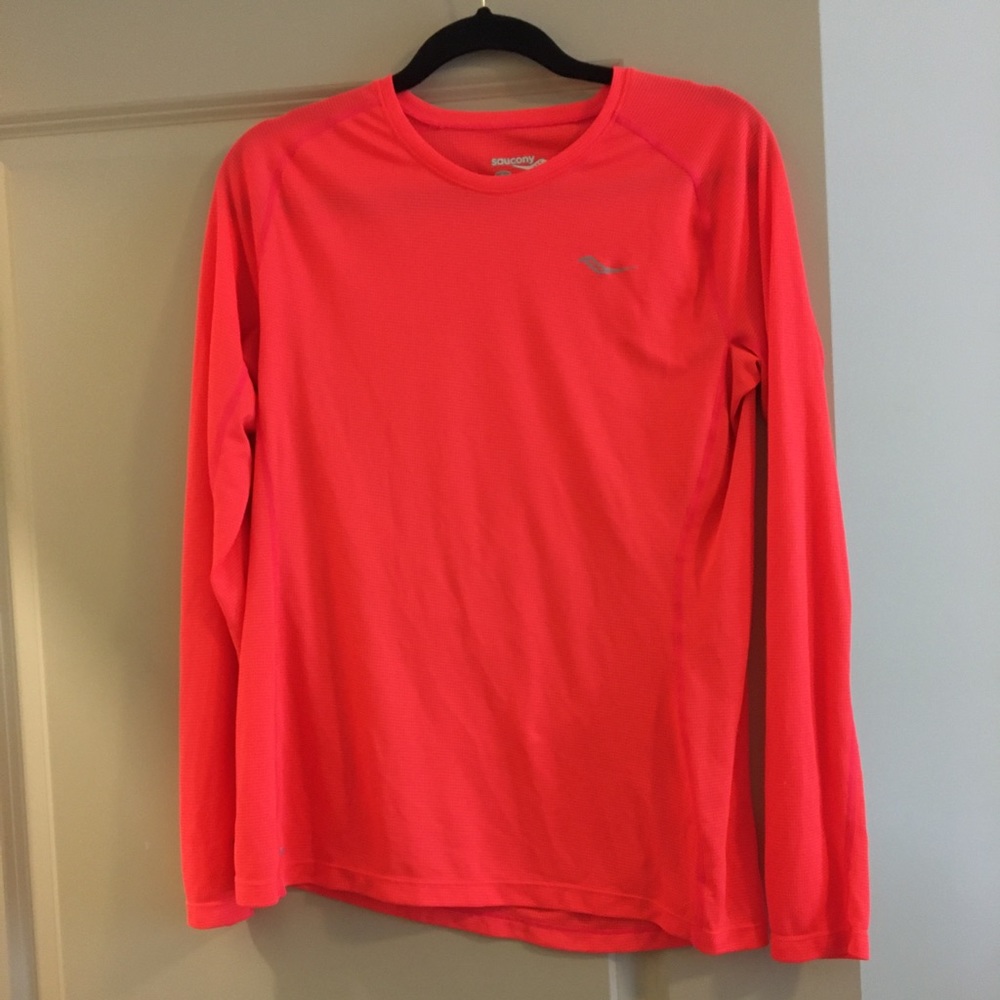 Saucony long sleeve running shirt